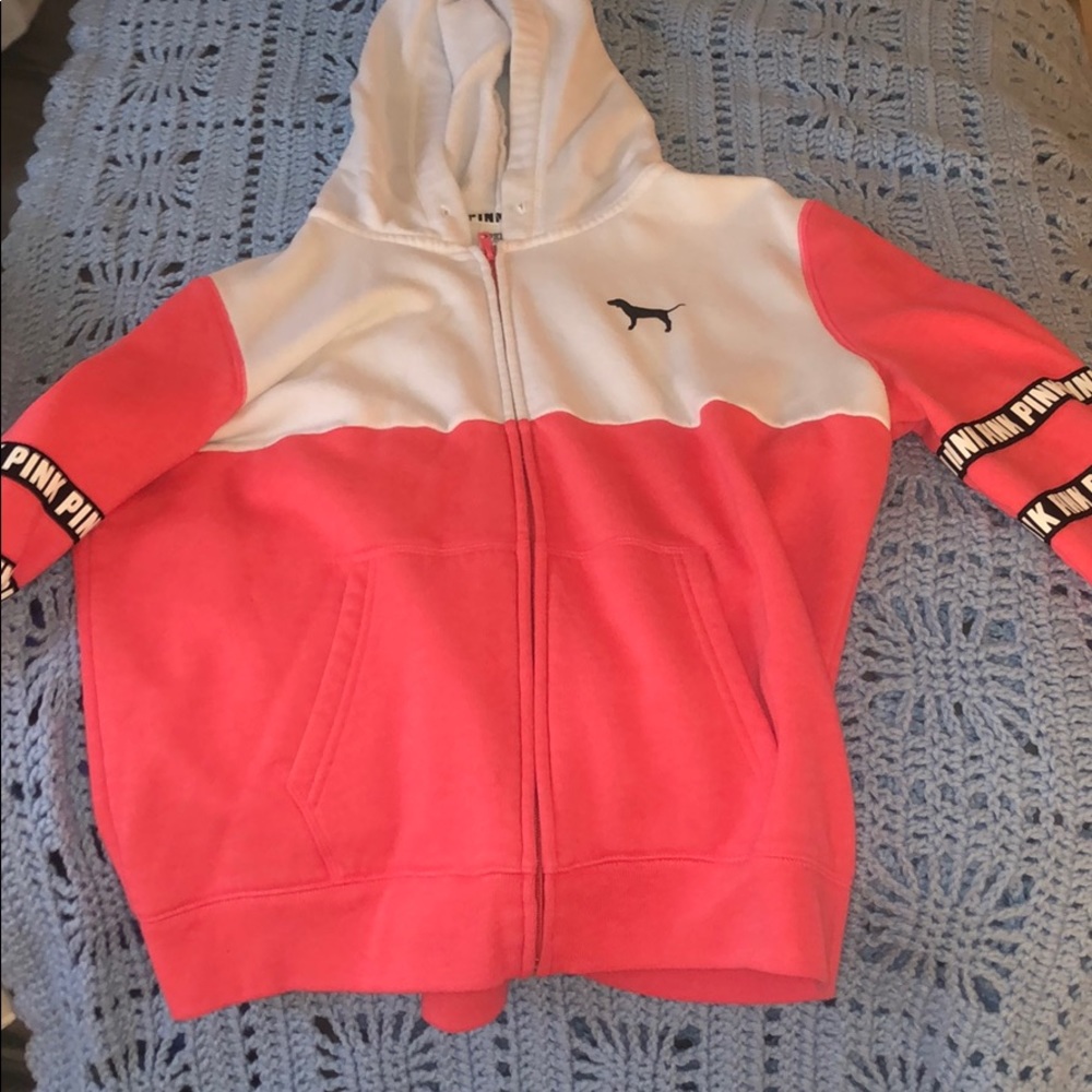 Pink and White jacket from Pink